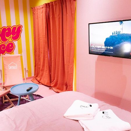 Capsule Girl Power Spa - Balneo - Sauna - Karaoke - Billard - 2 Chambres Charleroi Exterior foto
