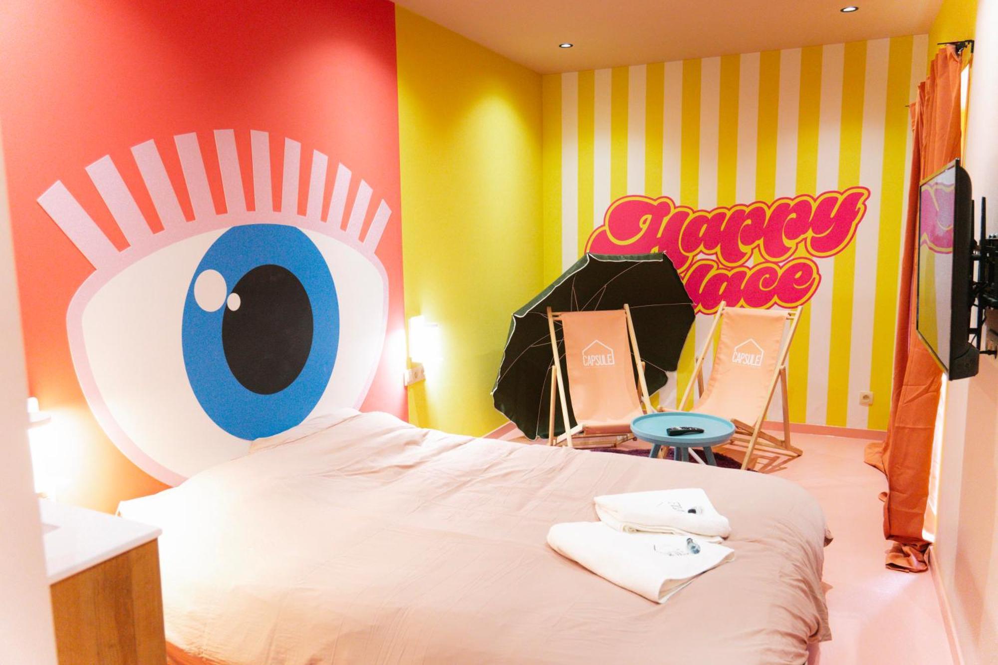 Capsule Girl Power Spa - Balneo - Sauna - Karaoke - Billard - 2 Chambres Charleroi Exterior foto